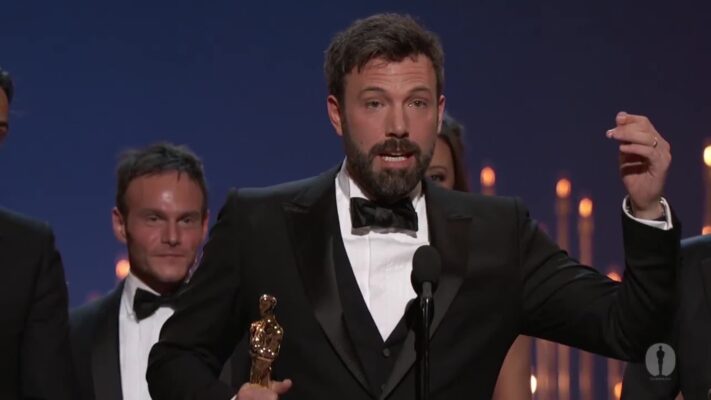 Ben Affleck phát biểu khi nhận Oscar 2013 với Argo